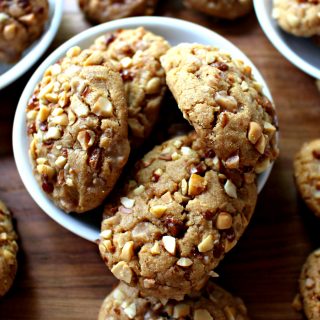 Toffee Peanut Cookies