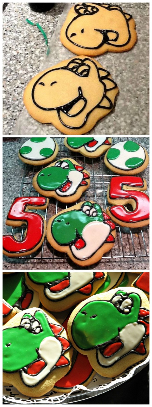 Decorated Thanksgiving Sugar Cookies