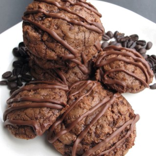 Barista Brownie Cookies- Addicting! Mocha cappuccino in chewy, chocolate, cookie form! | The Monday Box