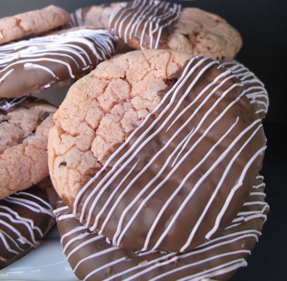 Chocolate Covered Strawberry Cookies