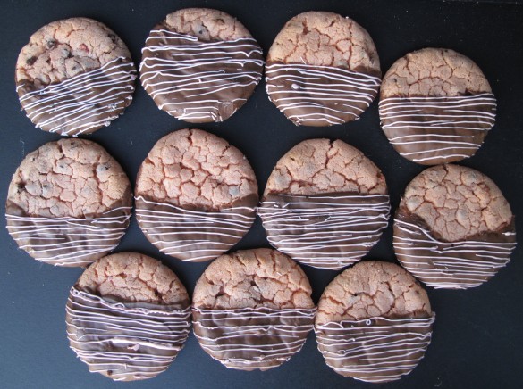 Chocolate Covered Strawberry Cookies