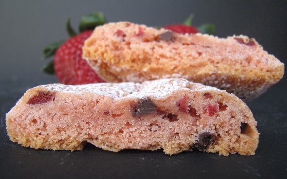 Chocolate Covered Strawberry Cookies