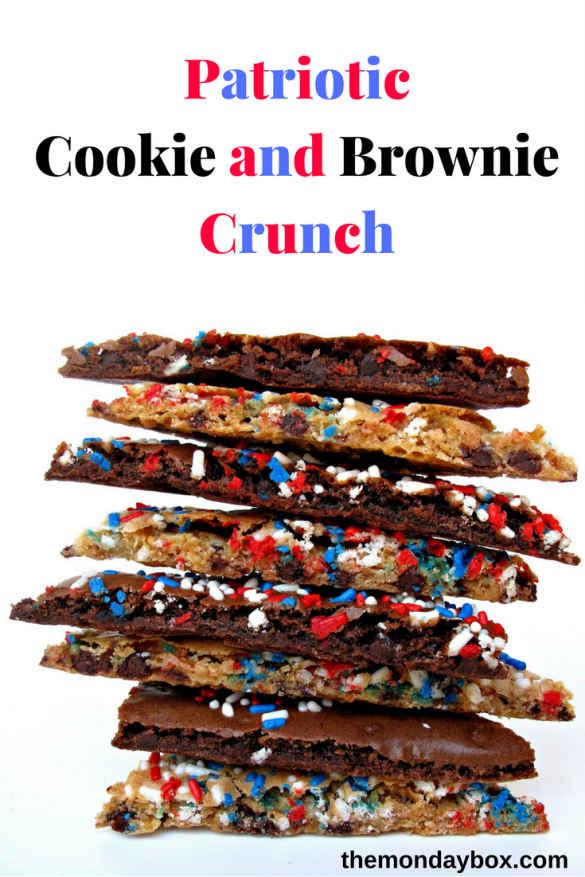 Patriotic Cookie and Brownie Crunch - The Monday Box