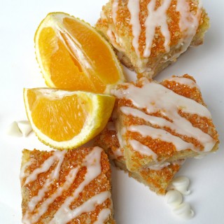 Orange Creamsicle Bars