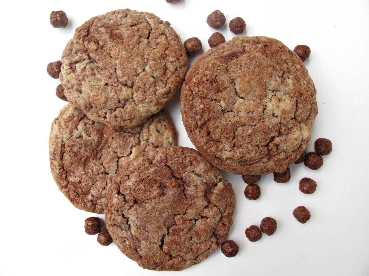 Chocolate Cereal Cookies.