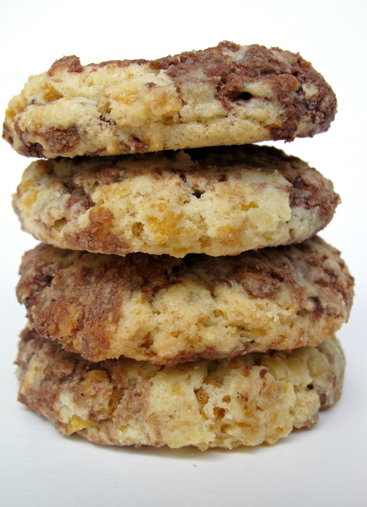  Stack of thick Special Order Cereal Cookies.