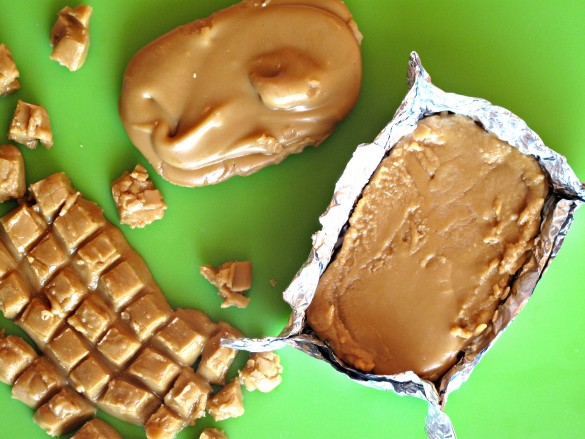 Maple Syrup Blondies with Maple Sugar Candy