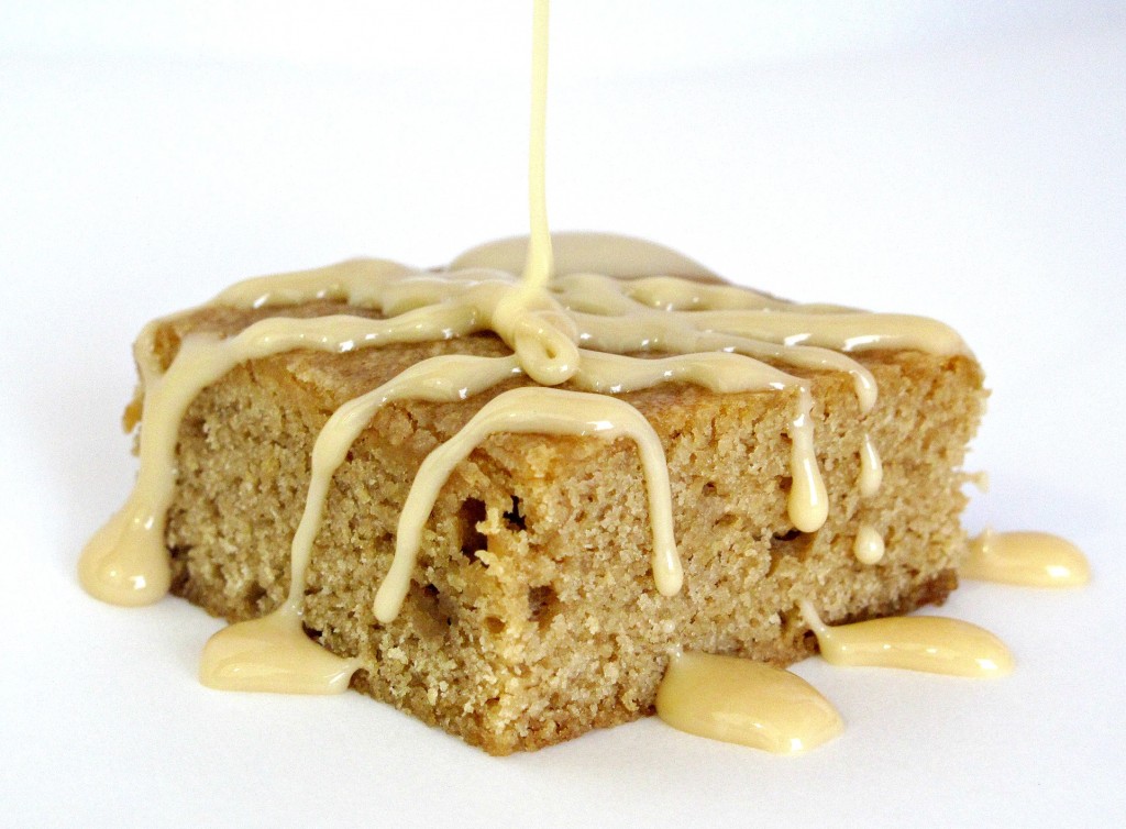 Maple Syrup Blondies with Maple Sugar Candy