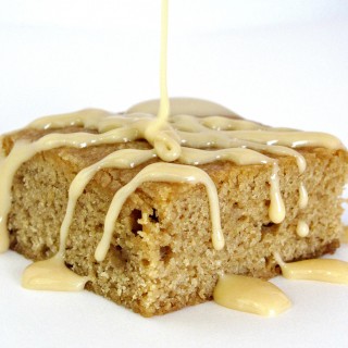 Maple Syrup Blondies with Maple Sugar Candy