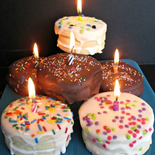 Birthday Cake Surprise Cookies