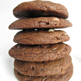 Double Chocolate-Mocha Cookies