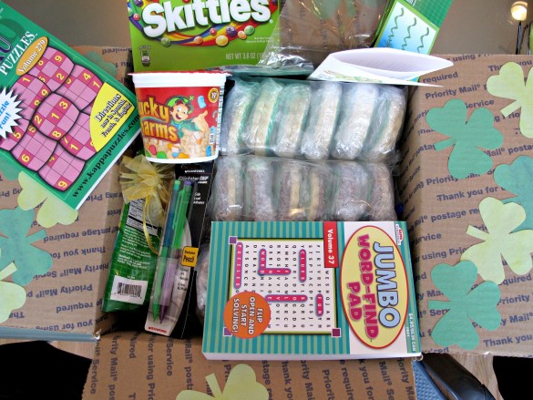 St. Patrick's Day Military Care Package