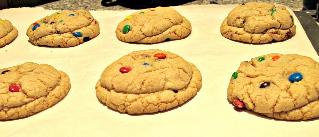 M&M Mega Cookies - The Monday Box