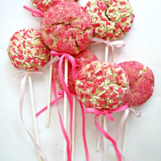 Vanilla Bean Balloon Cookies