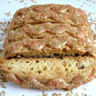 Maple Biscotti with Maple Syrup Icing