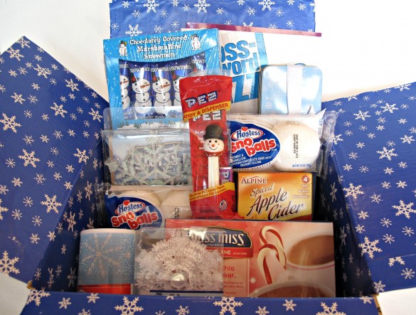 Winter Theme Military Care Package