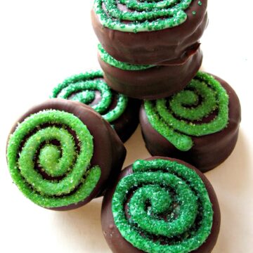 Chocolate Covered Oreos for St. Patrick's Day and Military Care Package #10