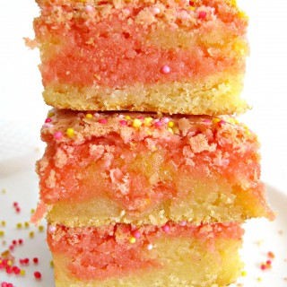 Strawberry Lemonade Bars