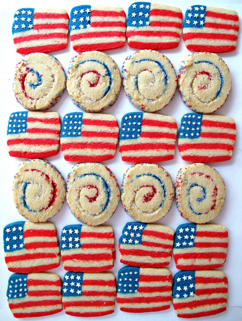 Spiral Sparkler and Flag Cookies for Military Care Package #15 - The ...