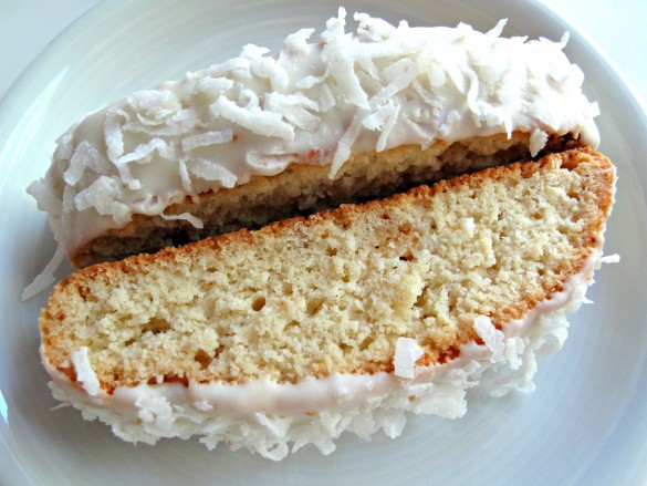 Coconut White Chocolate Biscotti