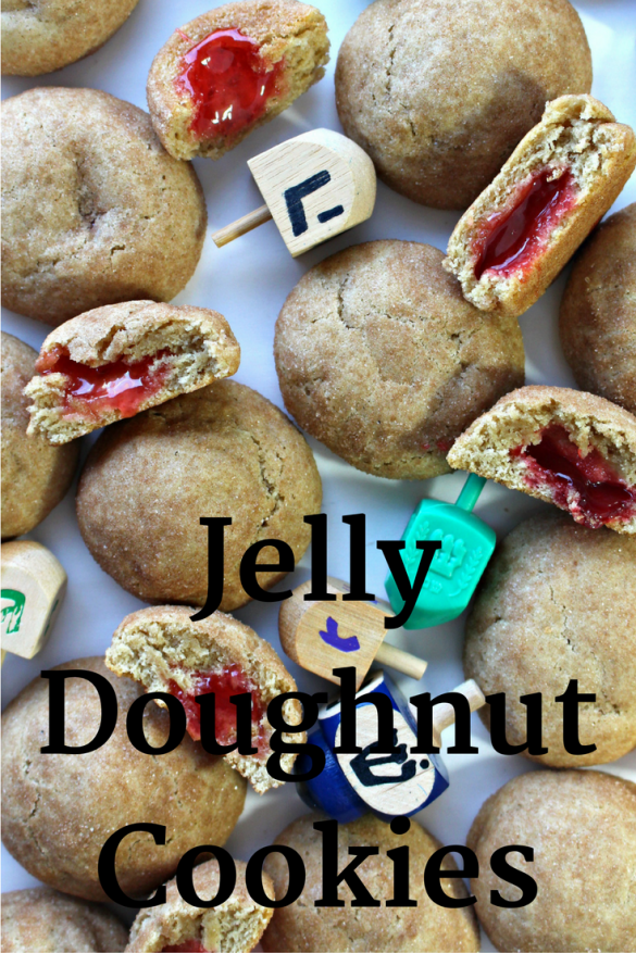 jelly doughnut cookies