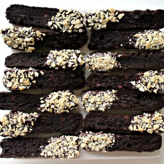 Double Chocolate Passover Biscotti (GF)