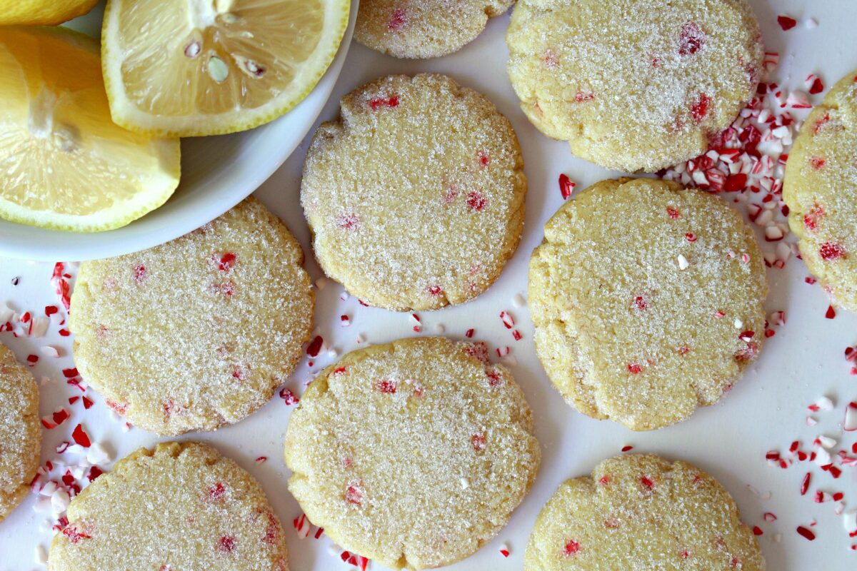 Lemon Peppermint Cooler Cookies