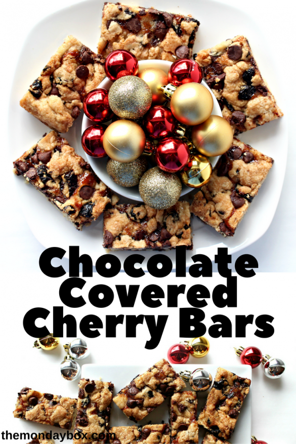 Chocolate Covered Cherry Bars (Time Saver Recipe)
