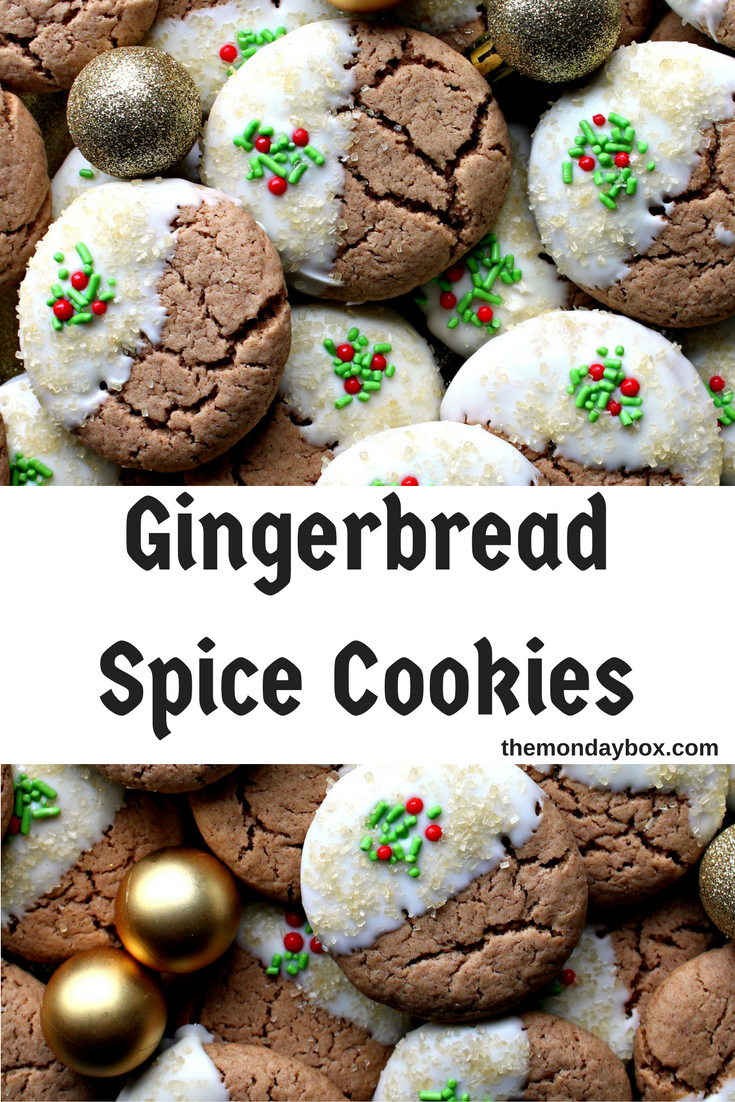 Gingerbread Spice Cookies (Time Saver Recipe) - The Monday Box