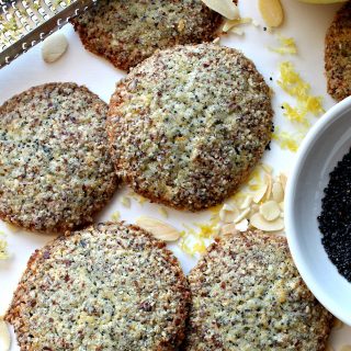 Crunchy Lemon Poppy Seed Cookies