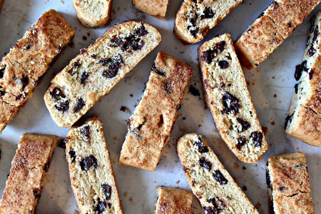 The World’s Best Passover Chocolate Chip Mandel Bread