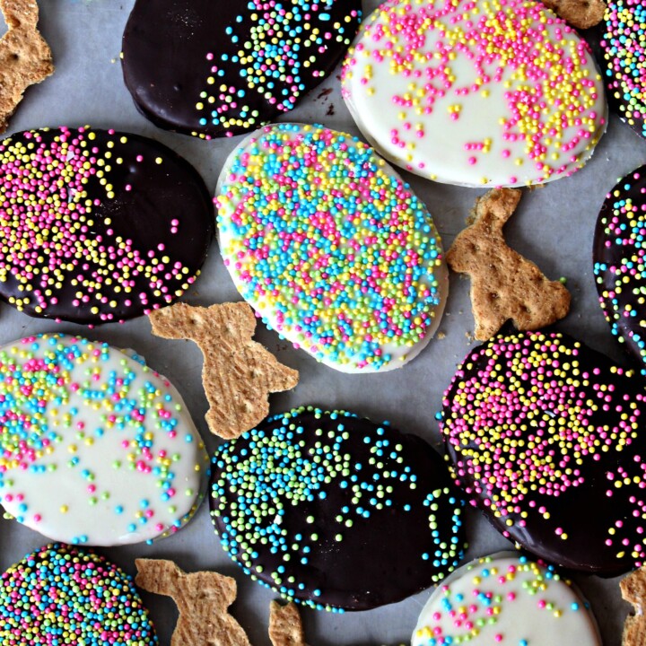 Chocolate Covered Graham Cracker Easter Eggs - The Monday Box