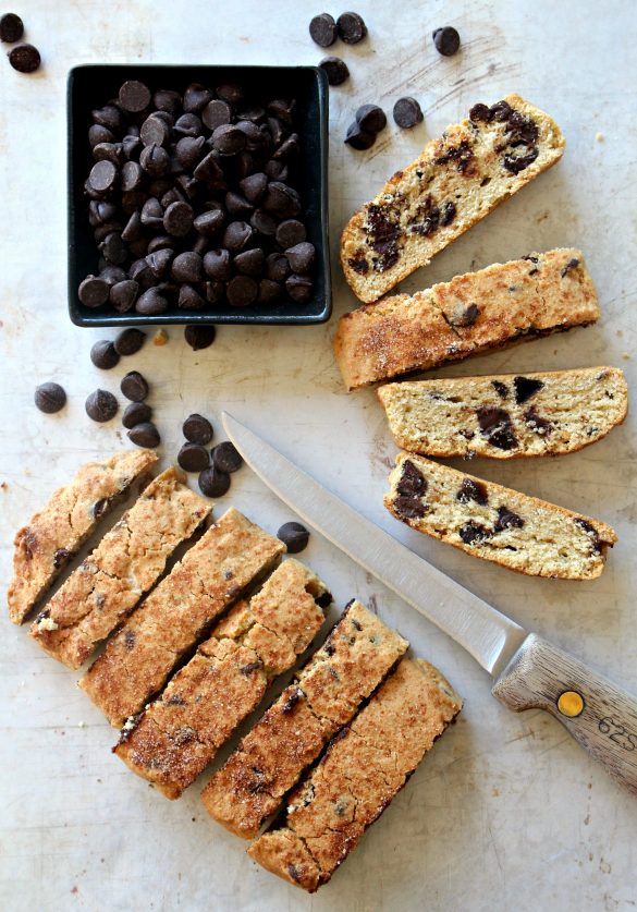 The World’s Best Passover Chocolate Chip Mandel Bread