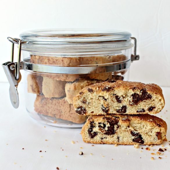 The World’s Best Passover Chocolate Chip Mandel Bread