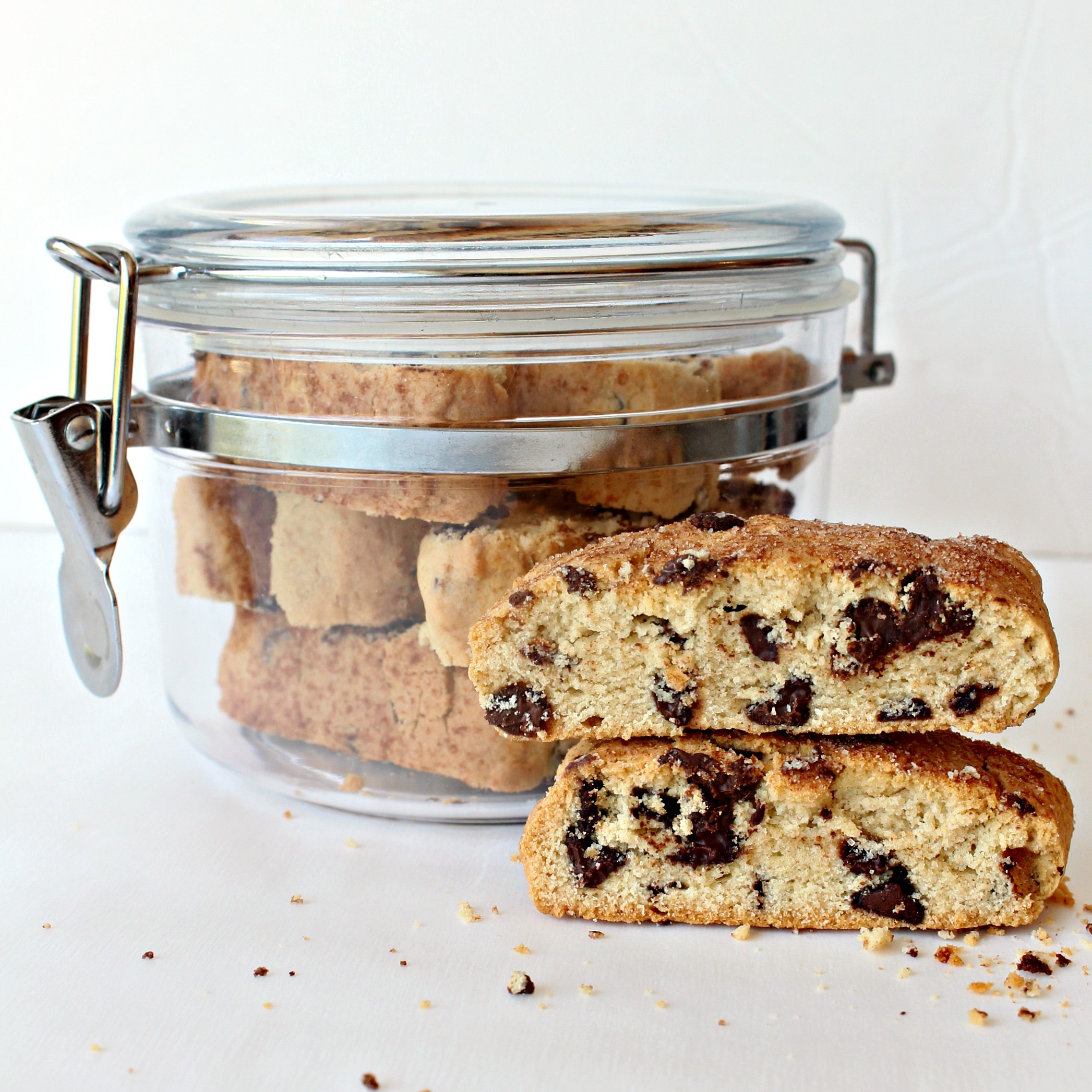 The World's Best Passover Chocolate Chip Mandel Bread - The Monday Box