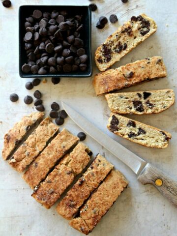 The World’s Best Passover Chocolate Chip Mandel Bread