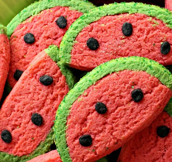 Watermelon Sugar Cookies - The Monday Box