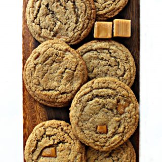 Whole Wheat Caramel Cookies