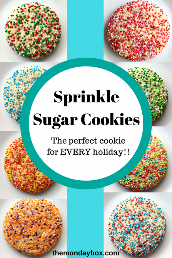 Sprinkle Sugar Cookies - The Monday Box