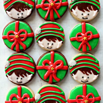 Elf on the Shelf Sugar Cookies