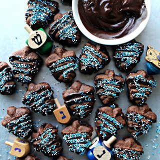 Chocolate Espresso Spritz Cookies