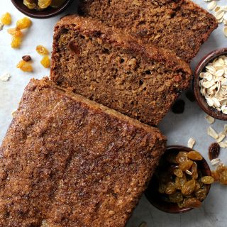 Oatmeal Raisin Quick Bread