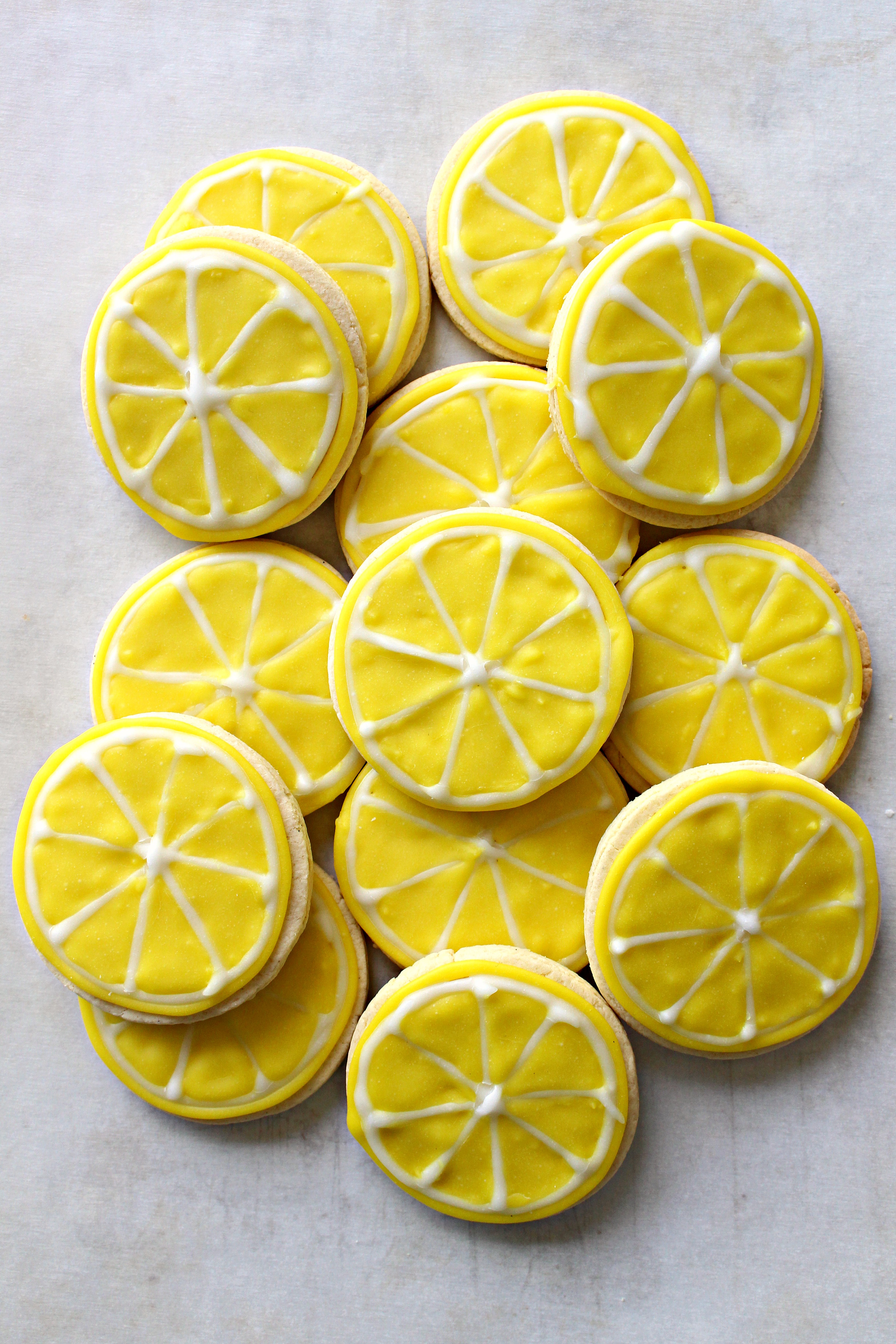 Lemon Sugar Cookie Lemon Slices The Monday Box