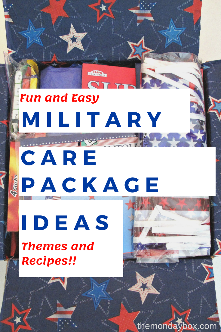 Creative Military Care Package Decoration Ideas