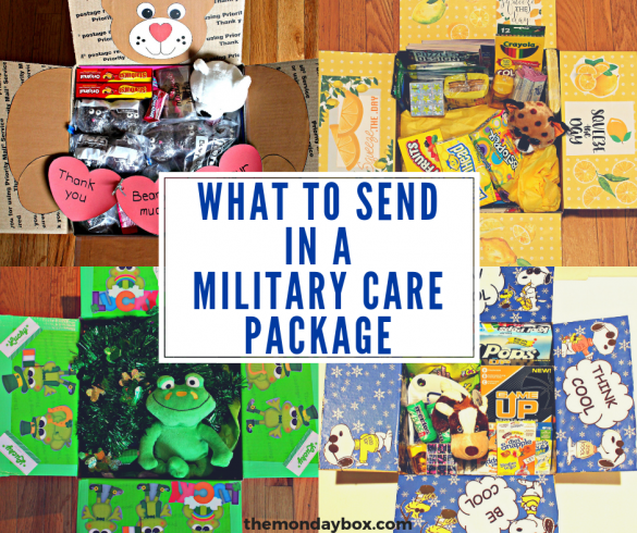 HUGE List of Themed Care Packages for Deployed Military