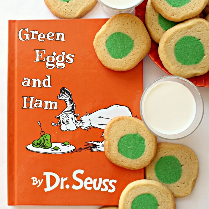 Dr Seuss Green Eggs and Ham Theme Sugar Cookies - The Monday Box