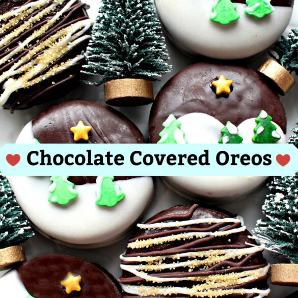 Chocolate Covered Oreos and other cookies