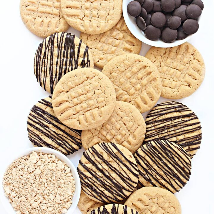 Peanut Butter Powder Cookies The Monday Box