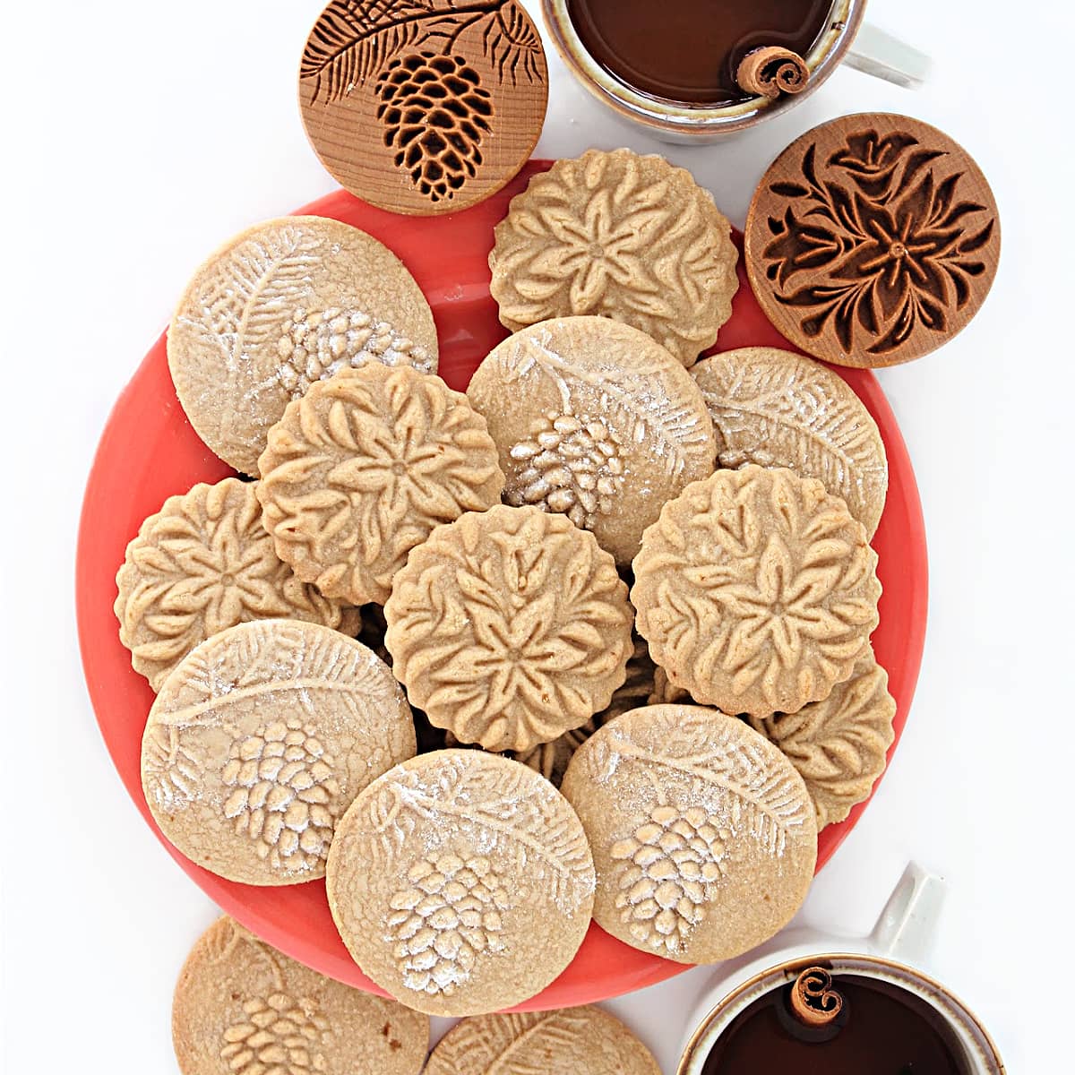Sweet Almond Stamped Cookies - Nordic Ware