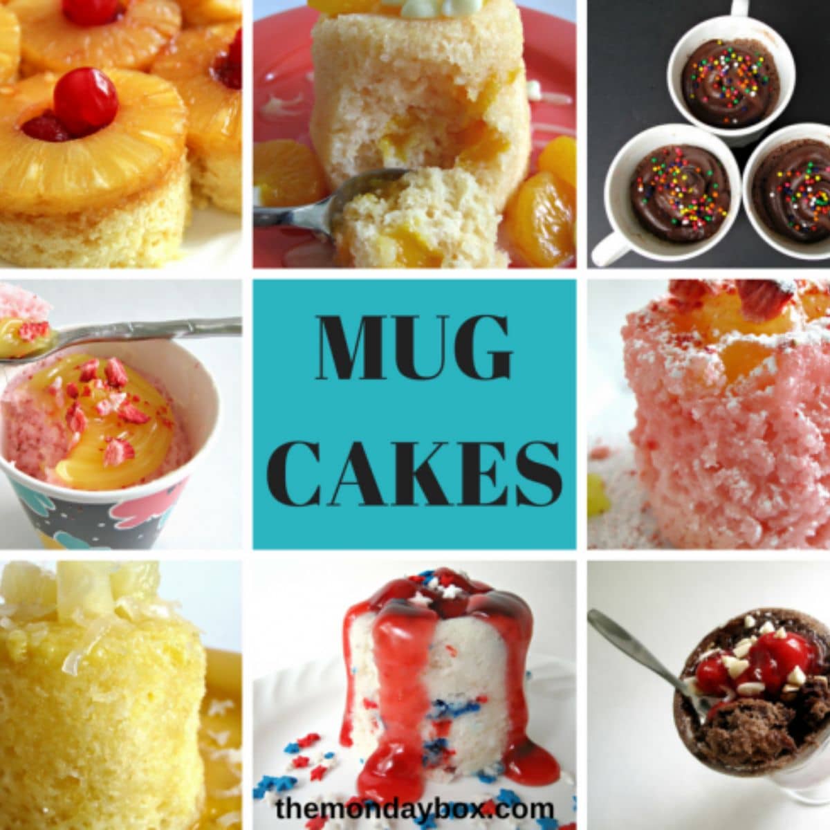 20 Quick and Easy Microwave Mug Cake Recipes - The Monday Box